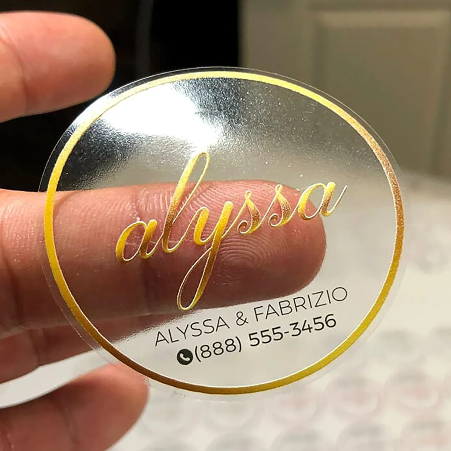 Clear Stickers - Custom Transparent vinyl stickers | Sticker